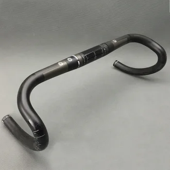 

TOSEEK UltraLight Full UD Carbon Fiber 400/420/440mm Road Bicycles Handlebar Cycling Bike Bent Bar 200g Only