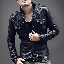 Бренд Для мужчин удобные из натуральной кожи куртка ВВС одежды мотоциклы Настоящее дубленка Одежда высшего качества L06