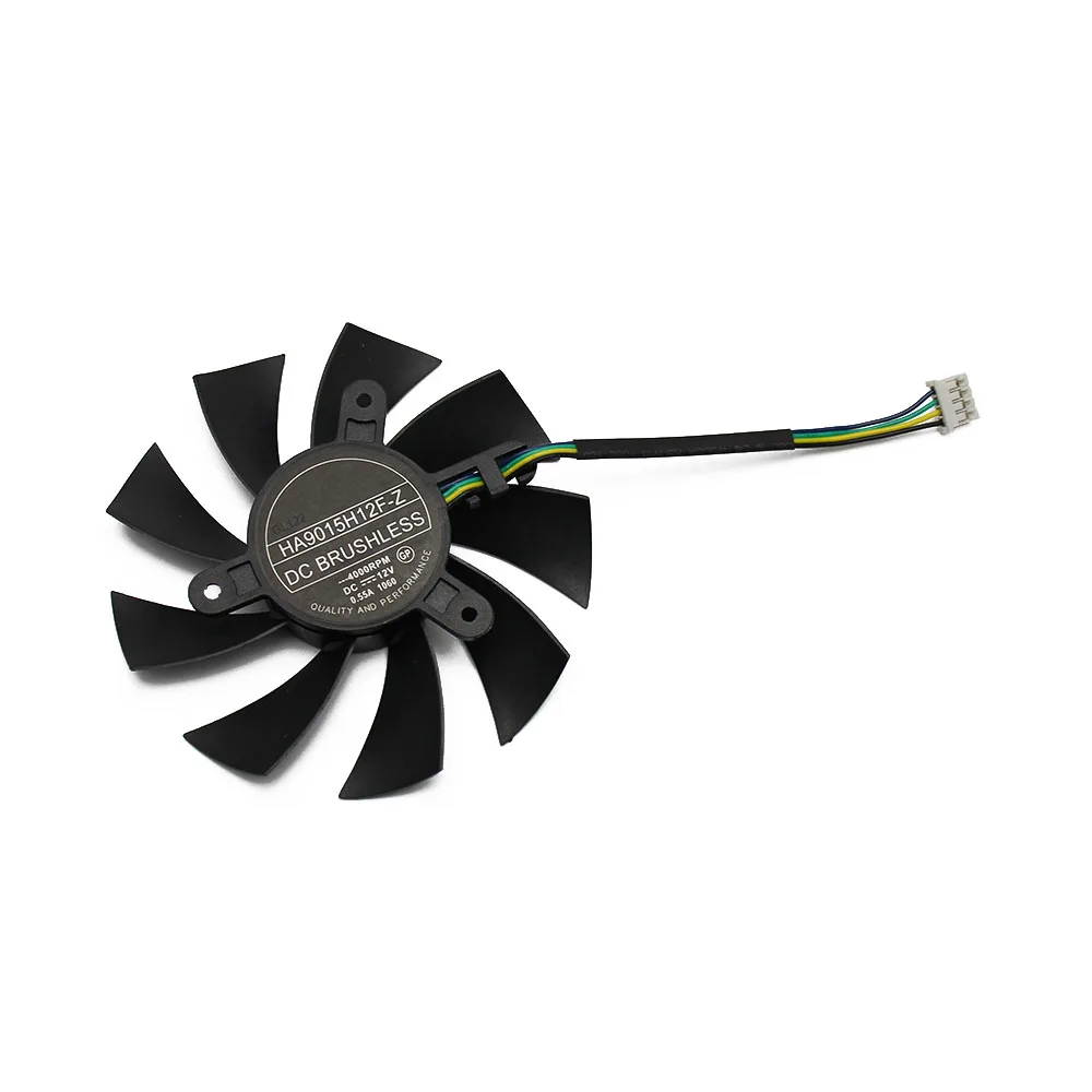 New for MSI GTX 1060 ITX OC 6G GTX950 R7 360 2GD5 GTX1060 OC 3G Graphics card cooling fan HA9015H12F-Z 12V 0.55A 4000RPM