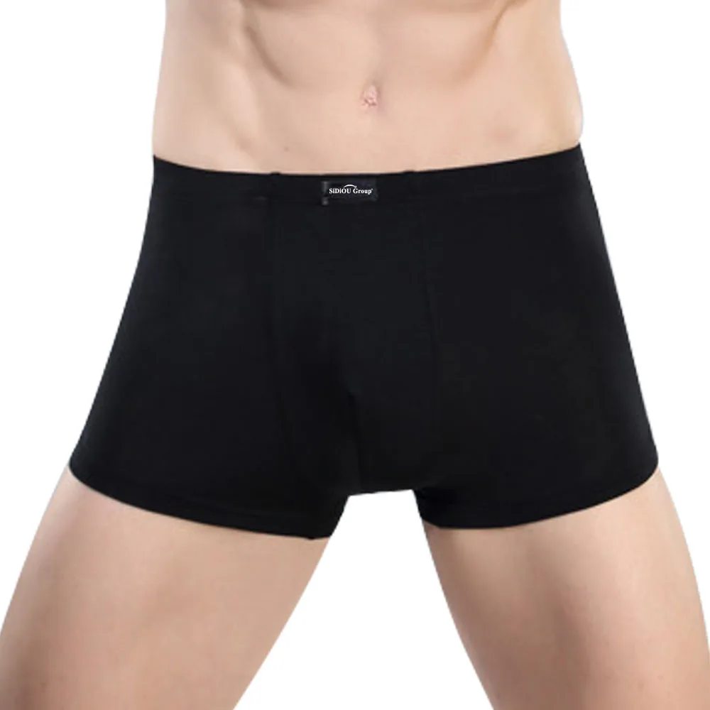 Sidiou Group high end bamboo fiber underwear for men boxer underwear