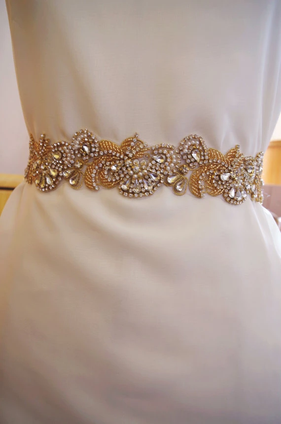 Rhinestone sash Clearance