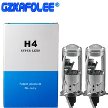 GZKAFOLEE HID H4 6000K 4300k 8000K мини-лампа для объектива проектора Hi/Lo Тип ксенонового света Простая установка 55 Вт 10000лм LHD RHD