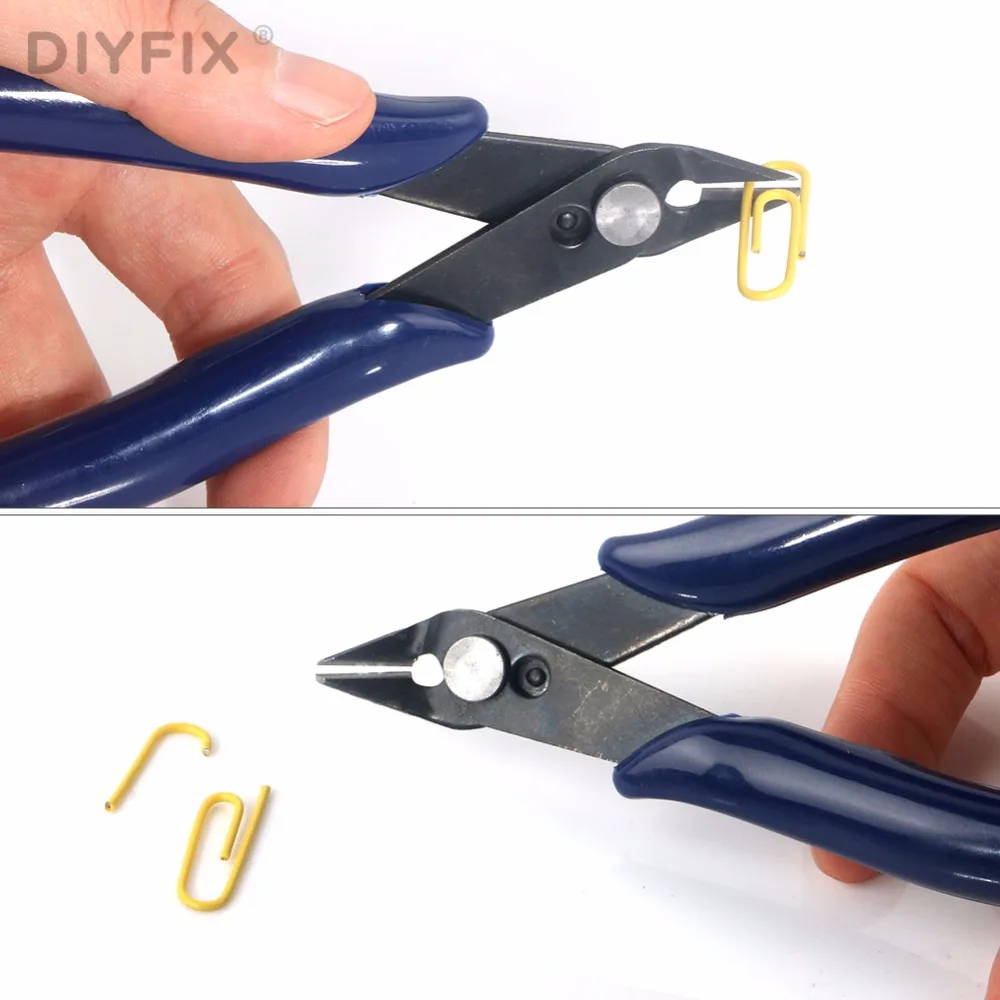 Диагональные боковые кусачки DIYFIX плоскогубцы для зачистки кабелей