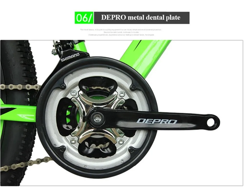 Flash Deal Mountain Bike Aluminum Alloy 21 speed Dual Disc Brakes 26 inch Variable Speed Drive Bicycle Men & Women Students Cycling Bicicle 15