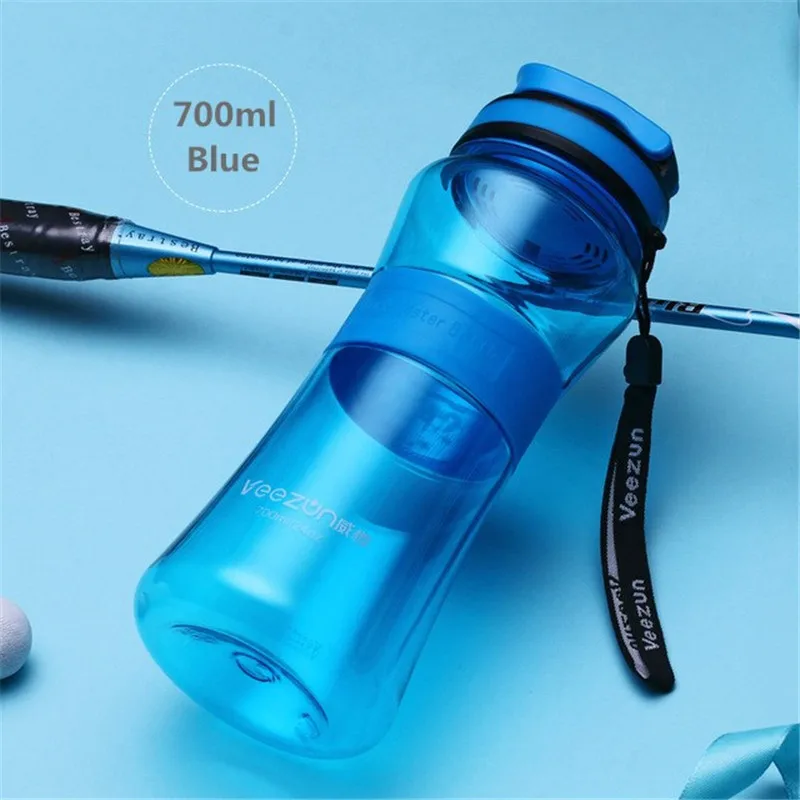 700ML BPA free Plastic Sports Water Bottle Drink Bottle My Water Bottles Drinkware Portable Sport Bike Cycling Durable Bottle 