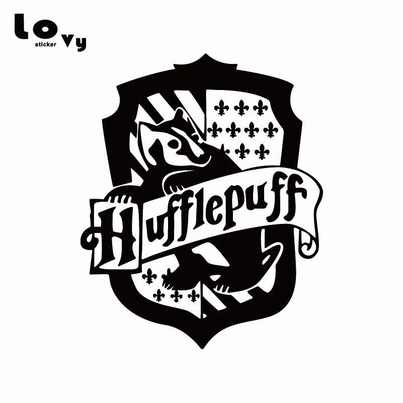 

Harry Potter Wall Sticker Creative Hufflepuff Crest Vinyl Wall Decal Home Decor