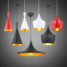 Blueking North Europe Modern Tom beat instutment aluminum pendant lights 3 lights per set White/Black/Red Home Deco Pendant lamp
