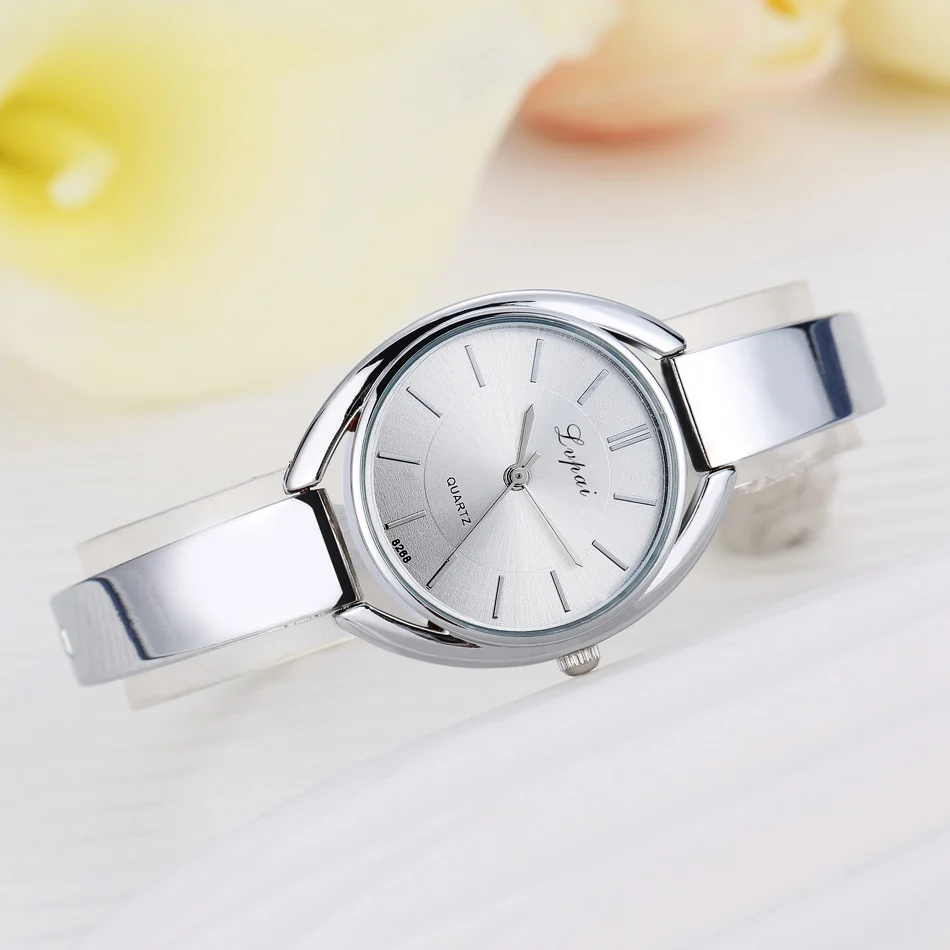 Женские часы из розового золота zegarek damski, модные женские часы, женские водонепроницаемые наручные часы, часы для женщин, подарок, Relogio Feminino - Цвет: Silver White