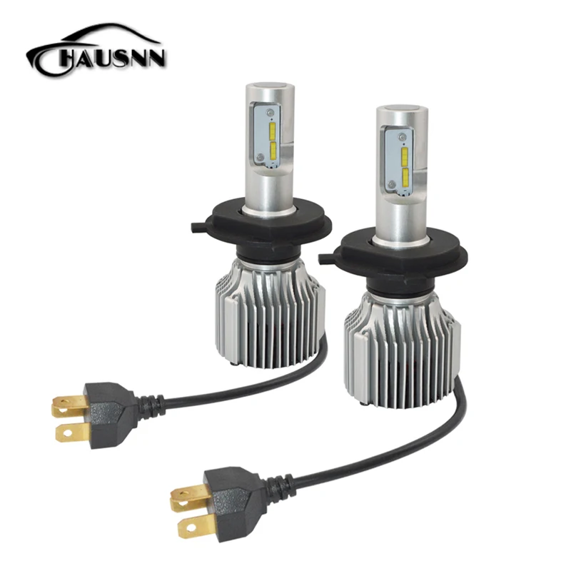 2Pcs/Pair Car LED Headlight High Low Beam Auto Fog Lamp for H4/9003/HB2 Hi/Lo Head Lamp Bulbs White Color 72W 8000 LM 2Pcs/Pair Car LED Headlight High Low Beam Auto Fog Lamp for H4/9003/HB2 Hi/Lo Head Lamp Bulbs White Color 72W 8000 LM