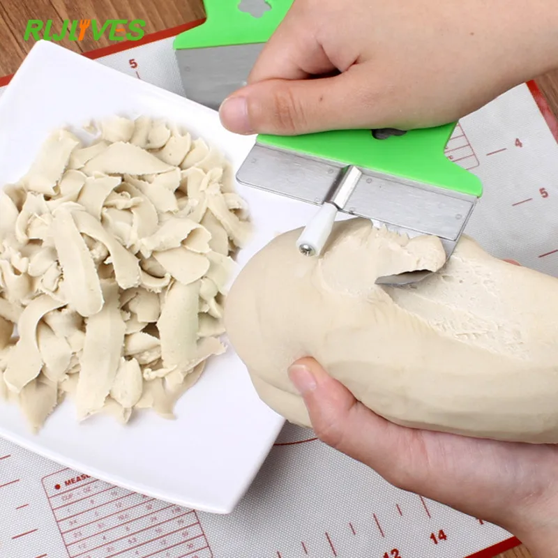 

1Pc Noodles Dedicated Single-sharp Stainless Steel Noodles Slitting Machine flour dough slicing knife cutting tool