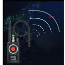K18 мульти-функция Анти-шпион детектора Камера GSM аудио прибор обнаружения устройств подслушивания gps сигнала объектива устройство радиослежения обнаружения Беспроводной портативный искатель