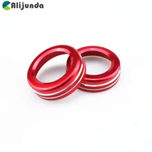 Alijunda estilo Do Carro de Alumínio botão de voz decoração do carro para Mercedes Benz A classe B Classe E Classe GLA CIA GLE ML GL GLK AMG