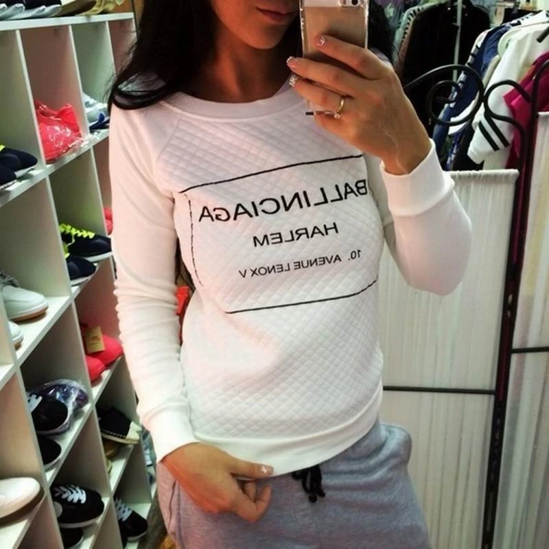 

Women Autumn Hoody Long Sleeve Casual Sweatshirts Women Hoodies Moleton Feminine oversize 2 colors
