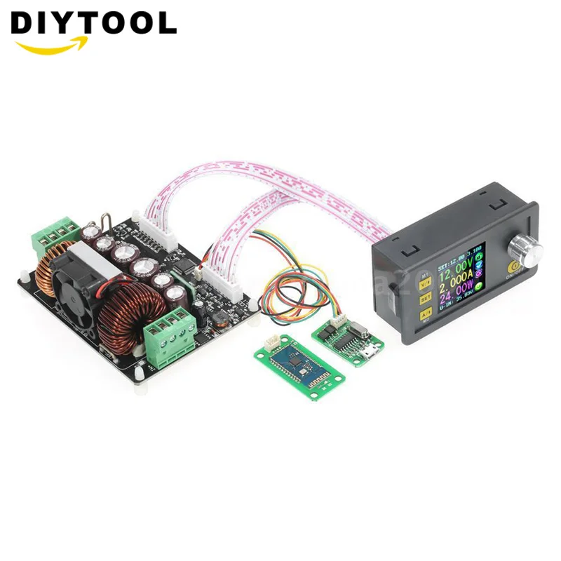 

DPH5005 USB BT Buck boost converter Constant Voltage current Programmable digital control Power Supply color LCD voltmeter50V 5A