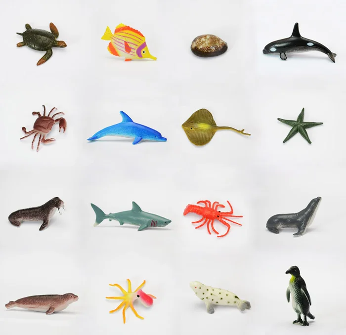 5-7CM Child gift toy artificial animal model toy o...
