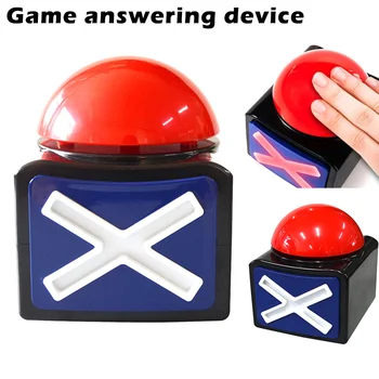 

Game Answer Buzzer Alarm Button with Sound Light Trivia Quiz Got Talent EM88