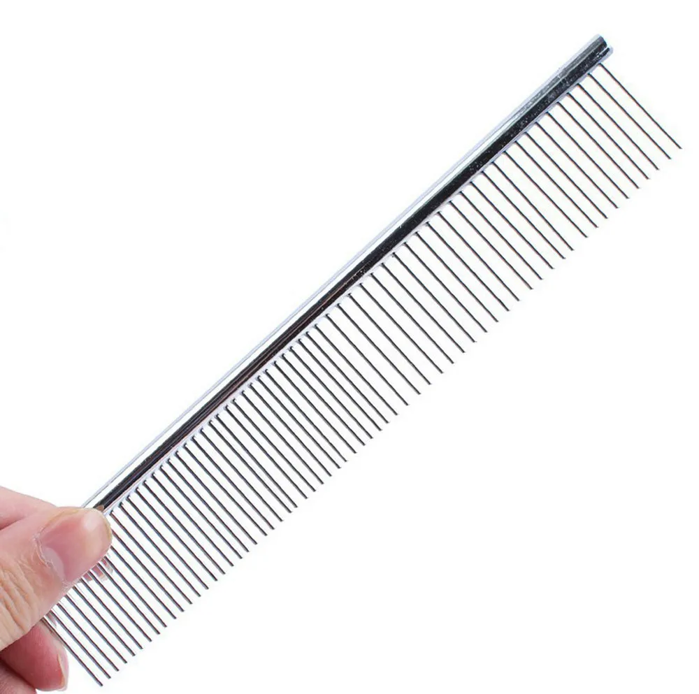 

2017 New Trimmer Grooming Comb Brush high quality Comb Rake Hair Shedding Kill Flea For Pet Cat Dog Comb for dog 18cmx4.2cm