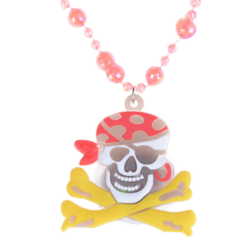 2017 Sale Led Clothes Kids Halloween Led Glowing Necklace Different Styles Flashing For Party Decoration Supplies