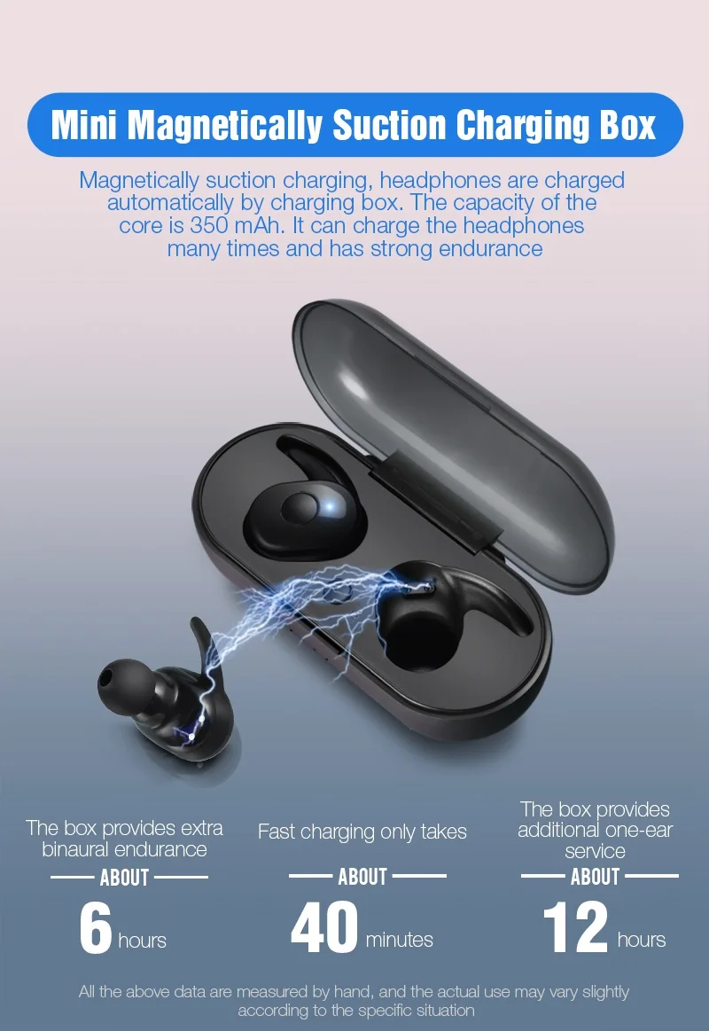 Artisome Bluetooth 5.0 Earphones TWS Bluetooth Wireless Headphones Music Wireless Earphones With Charging Box PK i10 tws i12    11