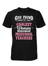 GILDAN man t-shirt Coolest Women Become Preschool Teachers — Unisex Tshirt