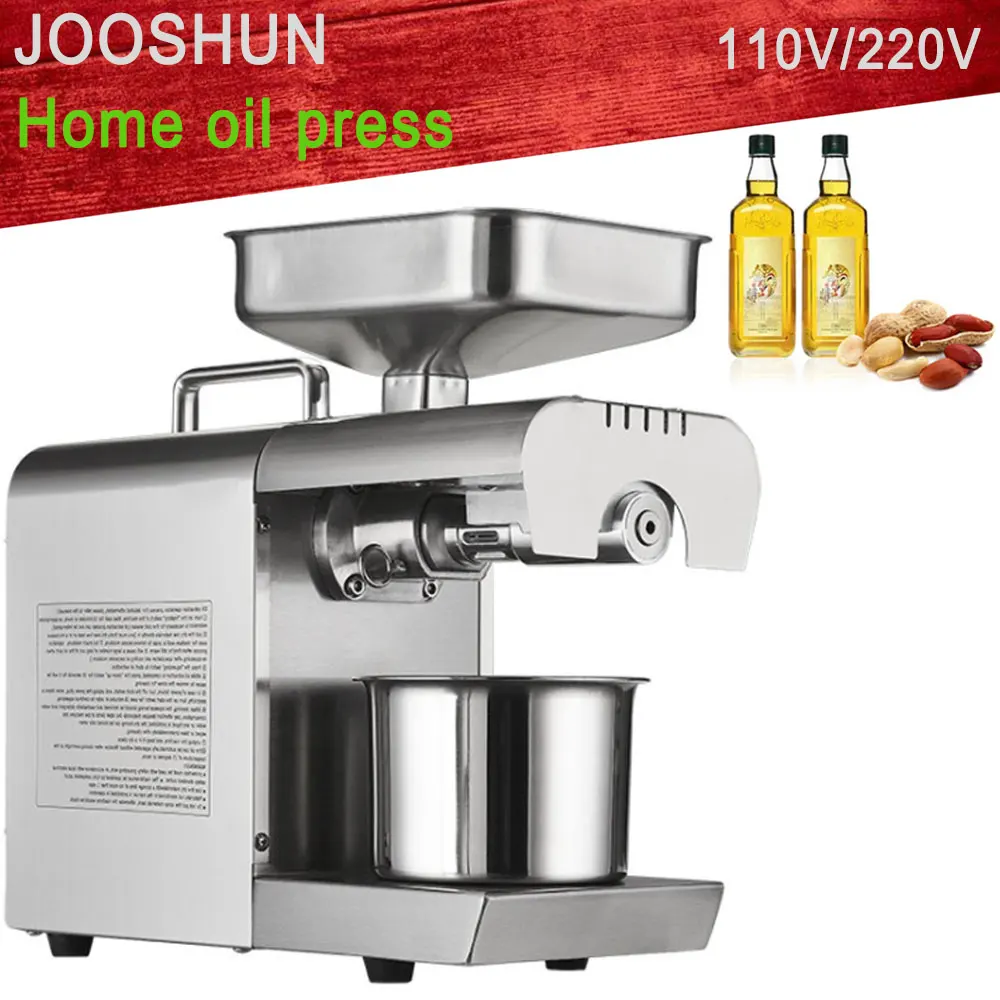 Automatic Hot Cold Press Oil Presser Oil Extractor Expeller Pressing