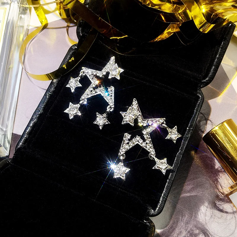 rhinestone earrings