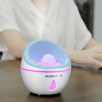 

New Creative Cute Sofa Humidifier USB Diffuser Colorful Night Light Desktop Air Humidifier For Home Office