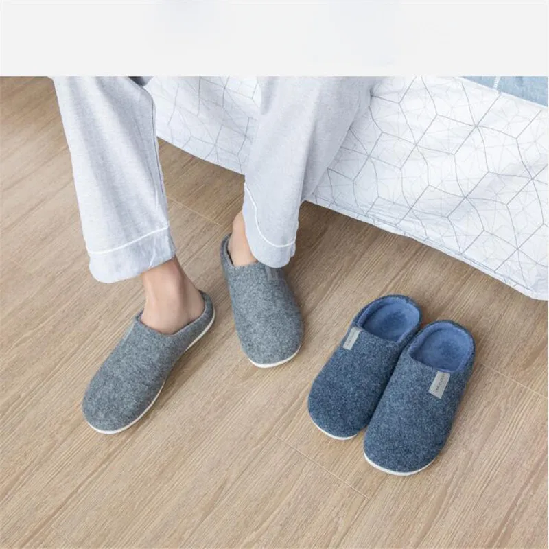 Xiaomi one cloud home cotton slippers Removable insole Soft Comfortable Winter Non-slip EVA Sole Light-weight Slippers unisex (15)