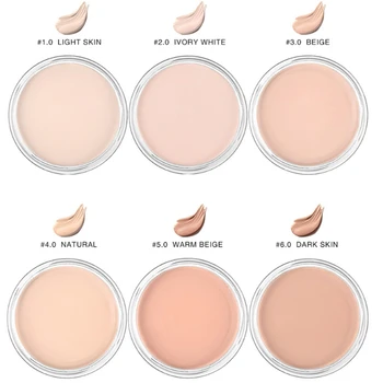 

O.TWO.O 6colors Concealer cream Makeup Primer Cover Pore Wrinkle Foundation Base Lasting Oil Control Cream Concealer Sets