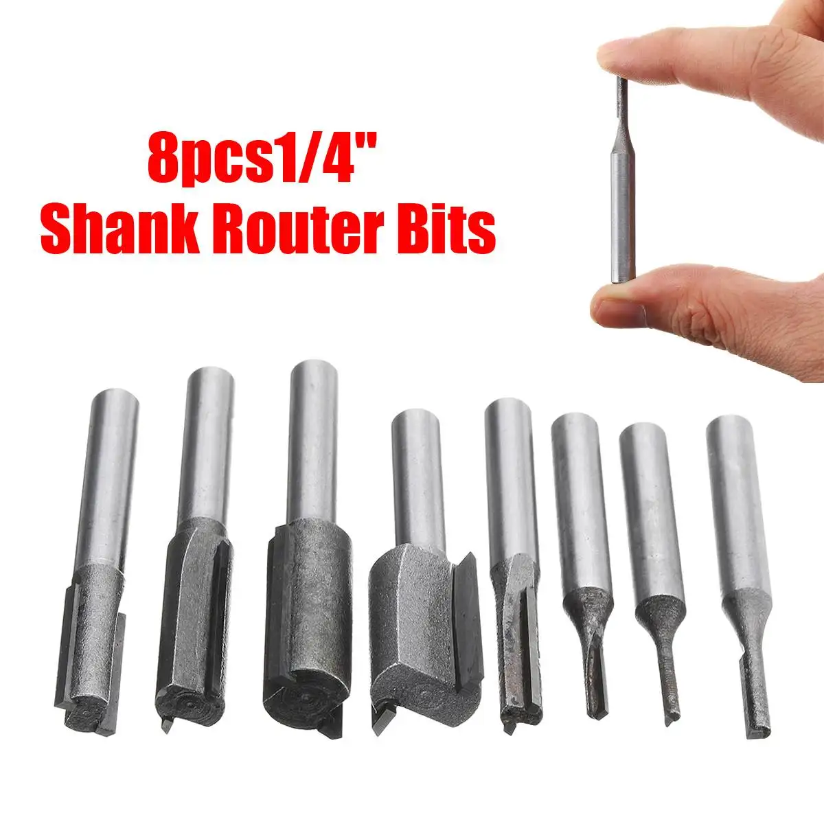  8pcs 1/4