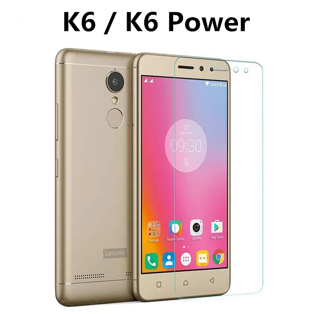 Закаленное стекло для Lenovo K6 Power K33A42 Защита экрана lenovo k 6 K33a48 пленка с полным