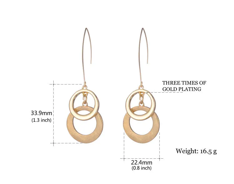 Shineland Новое поступление bijoux/трендовые/розовое bijoux сплав пирсинг Circel серьги для