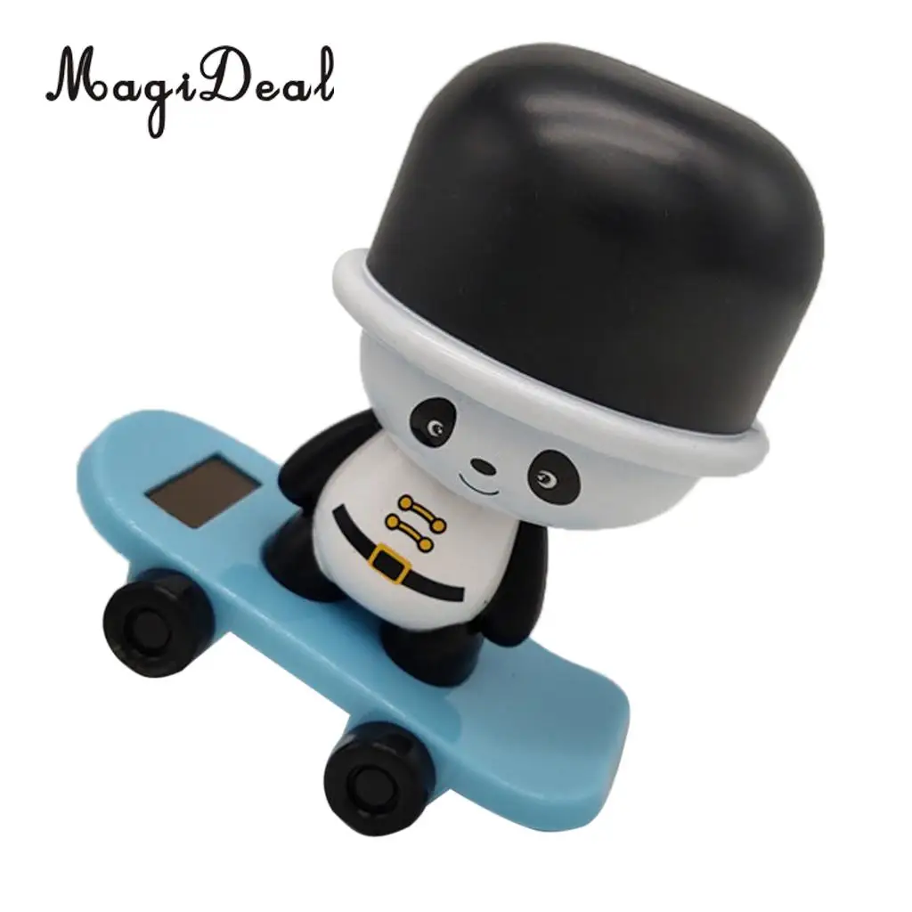 Solar Power Dancing Animal Model Swing Figure Statue Figurine Kid Science Toy Xmas Gift Home & Car Desk Decor