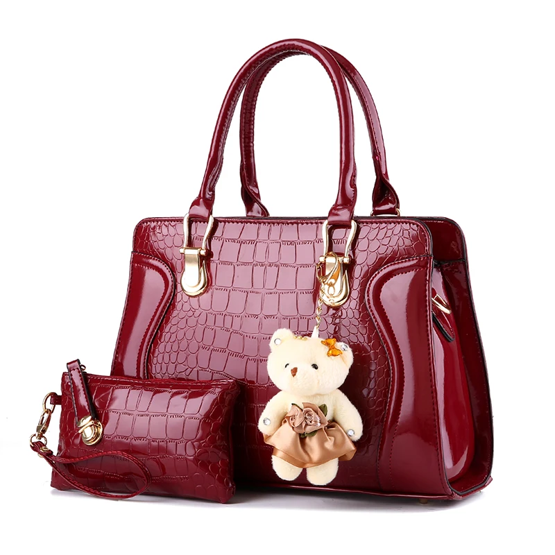 2017 New Fashion Brand Luxury Lady Bag Hangbag Women 2017 New Fashion Brand Luxury Lady Bag Hangbag Women Messenger Bags Pu Leather Black Handbags Free Shipping In Top Handle From Luggage