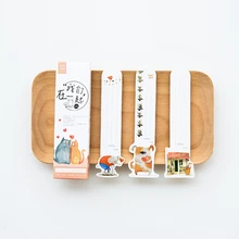 30 шт./упак. креативные художественные канцелярские товары Бумага Специальная форма Закладка мы вместе Липкие заметки Бумага Закладка школьные принадлежности