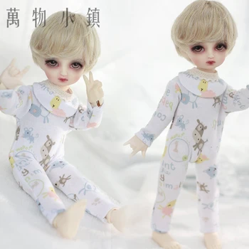 

New Handmade 1/6 BJD YOSD BB SD Doll Clothes Lovely baby zoo jumpsuits pajamas