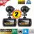 Carprie Новый 2X Car 1080 P 2.4 Full HD DVR Авто-камеры регистраторы видео Регистраторы g-сенсор Ночное видение 170 градусов низкая цена