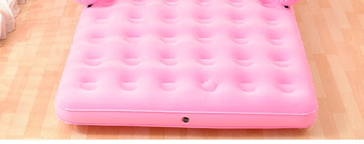 Новая надувная мультяшная воздушная кровать домашняя двойная кровать коврик ленивый диван татами Складная креативная переносная люлька Открытый коврик для кемпинга