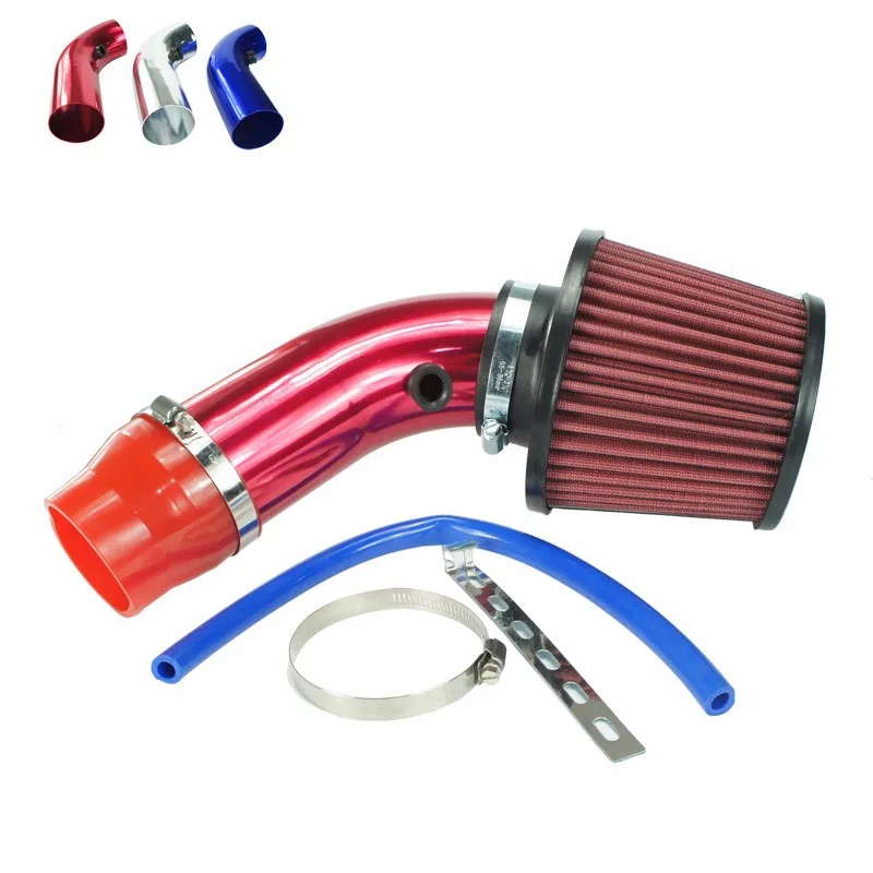 3'' inch 76mm Universal Aluminum Air Intake Pipe kit Pipes cold Air