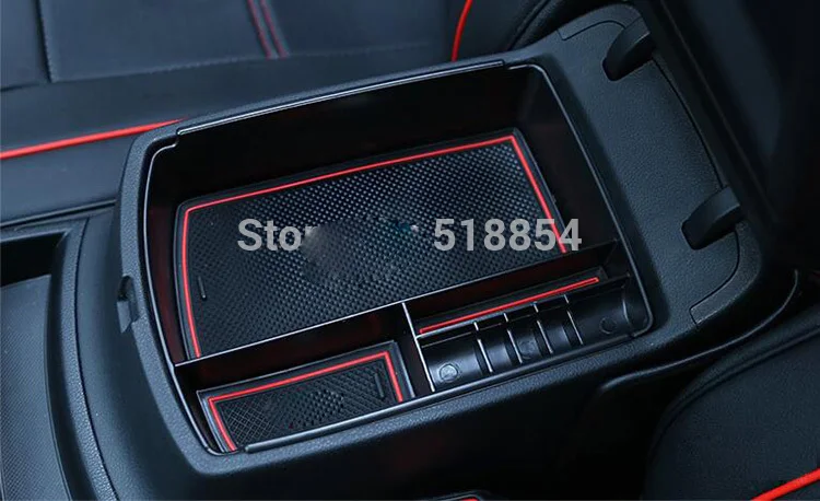Подходит для 2016 2017 KIA SPORTAGE AT QL подлокотник вторичное хранилище поддон центральная