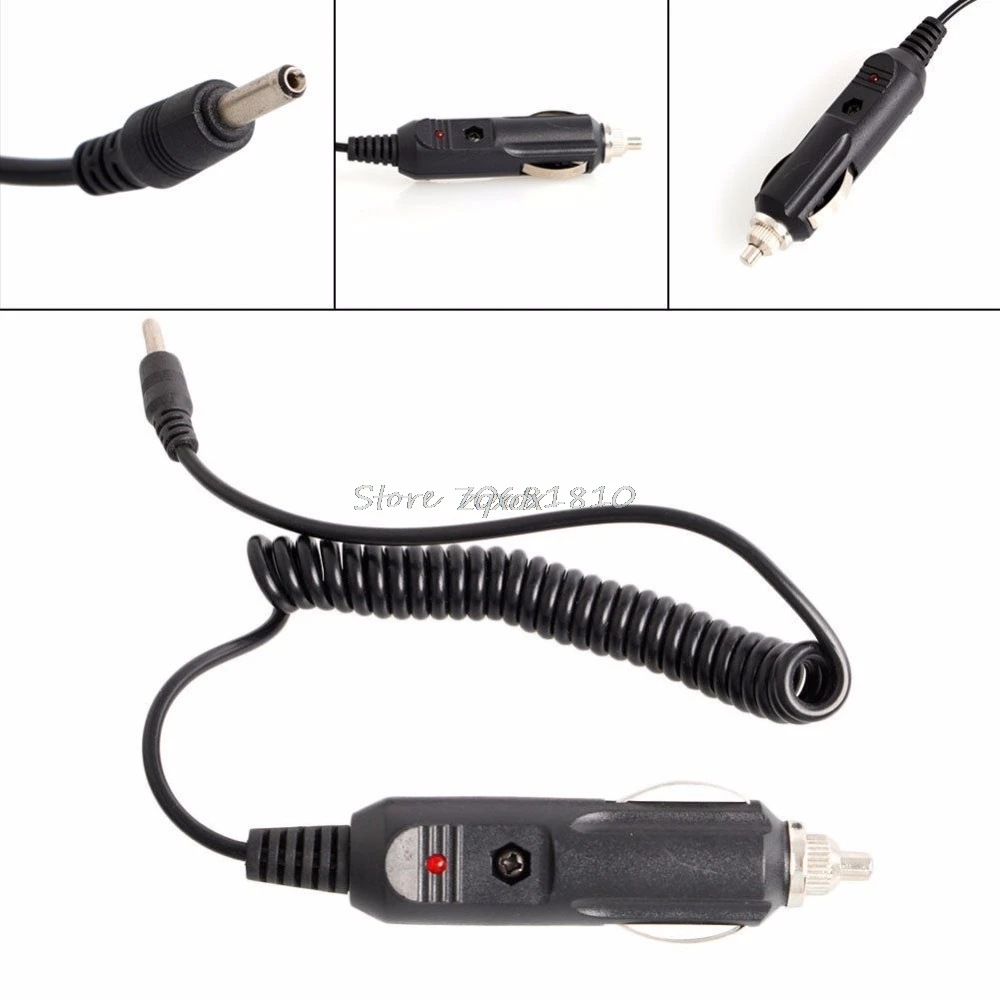 

1.5M DC 12V Car Charger Power Adapter Cigarette Lighter Spring Cable 3.5 x1.35mm JUL02 Drop Ship