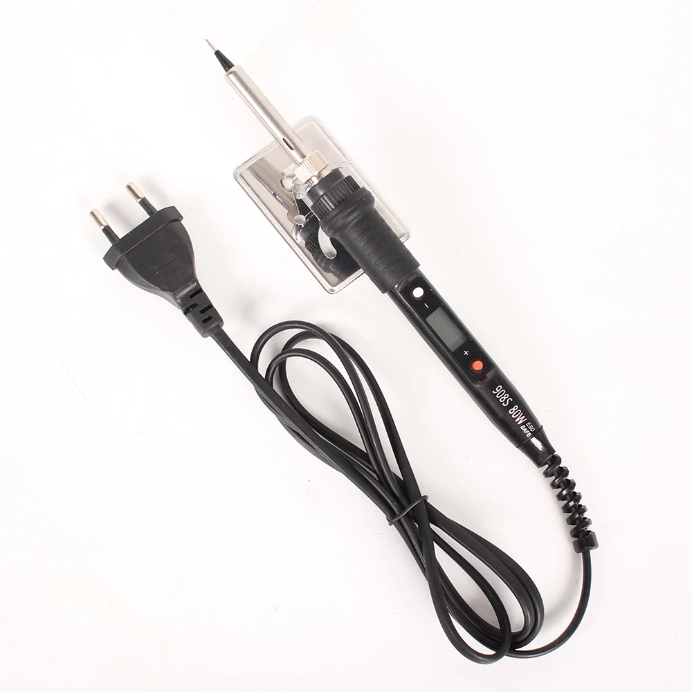 220V 80W Lcd Electronic Soldering Iron Kit Adjustable Welding Solder