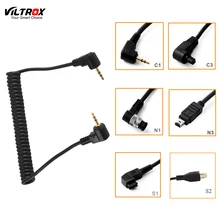 Viltrox 90cm Timer Camera Remote Control Shutter Release Connecting Cable Cord For Canon Nikon Pentax Sony Viltrox JY-120 JY-710