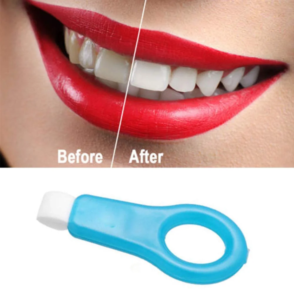 

Teeth Whitening Nano Tube Teeth Cleaning Whitener Brush Tooth Stains Remover Cleaning Strips Physical Wipe Off Cigarette Stains