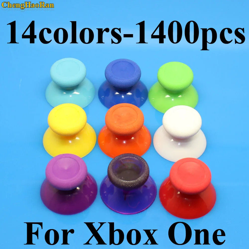 

ChengHaoRan 1400pcs Analog Joystick Cap for XBox One Analogue Stick Thumbsticks Mushroom Head for XBox One Rocker Grip Cover