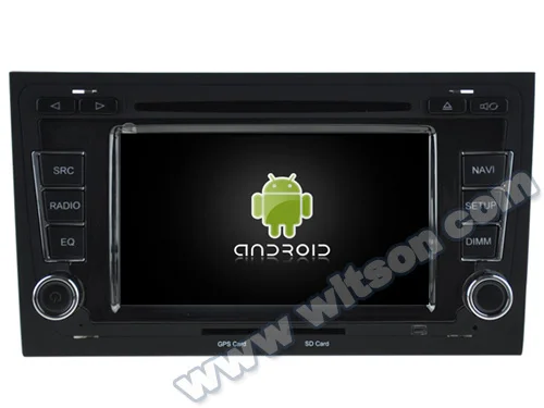 Discount 6.2" Android 8.1 Oreo OS Car DVD Multimedia GPS Radio for Audi A4 / S4 / RS4 2002-2008 with Car Play / Android Auto Support 1