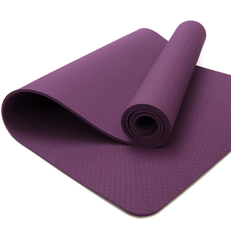 TPE Yoga Mat Women Fitness Gymnastics Mats 1830*610*6mm Cushion Quality Exercise Matress Sport Training esterilla yoga tapis Hot