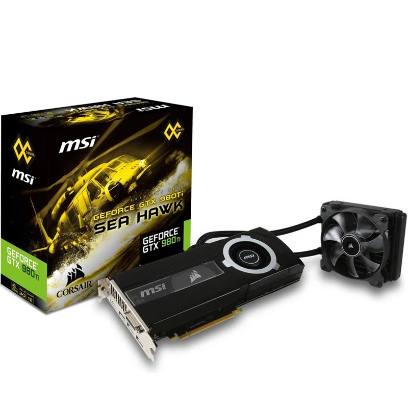 GTX 980Ti SEA HAWK / 6G integrated water Ling Seahawks game graphics overclocking