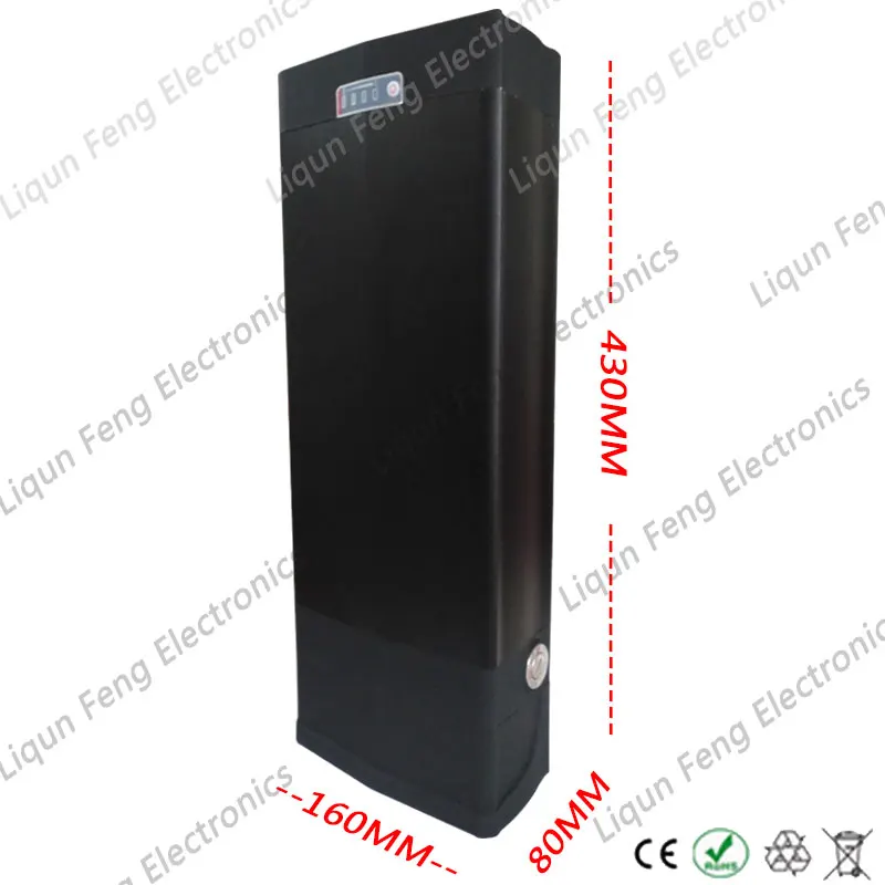 48V 750W 1000W 1500W электрический велосипед батарея 23Ah для LG 18650 ячеек литиевая с USB 2 0