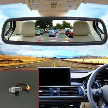 

Car Styling Car LCD Car Backup Mirror Monitor + 5inch HD CCD Night Vision Car Rear View Reverse Camera For Toyota FJ Cruiser
